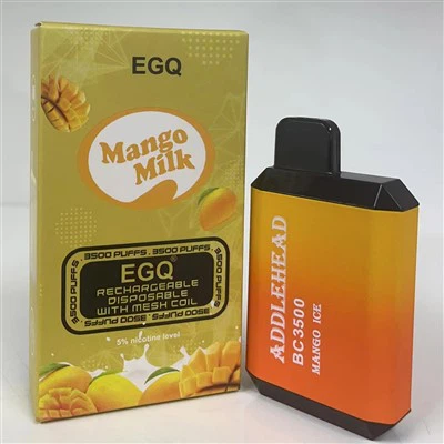 Jednorazowe papierosy E z 3500 zaciągnięciami